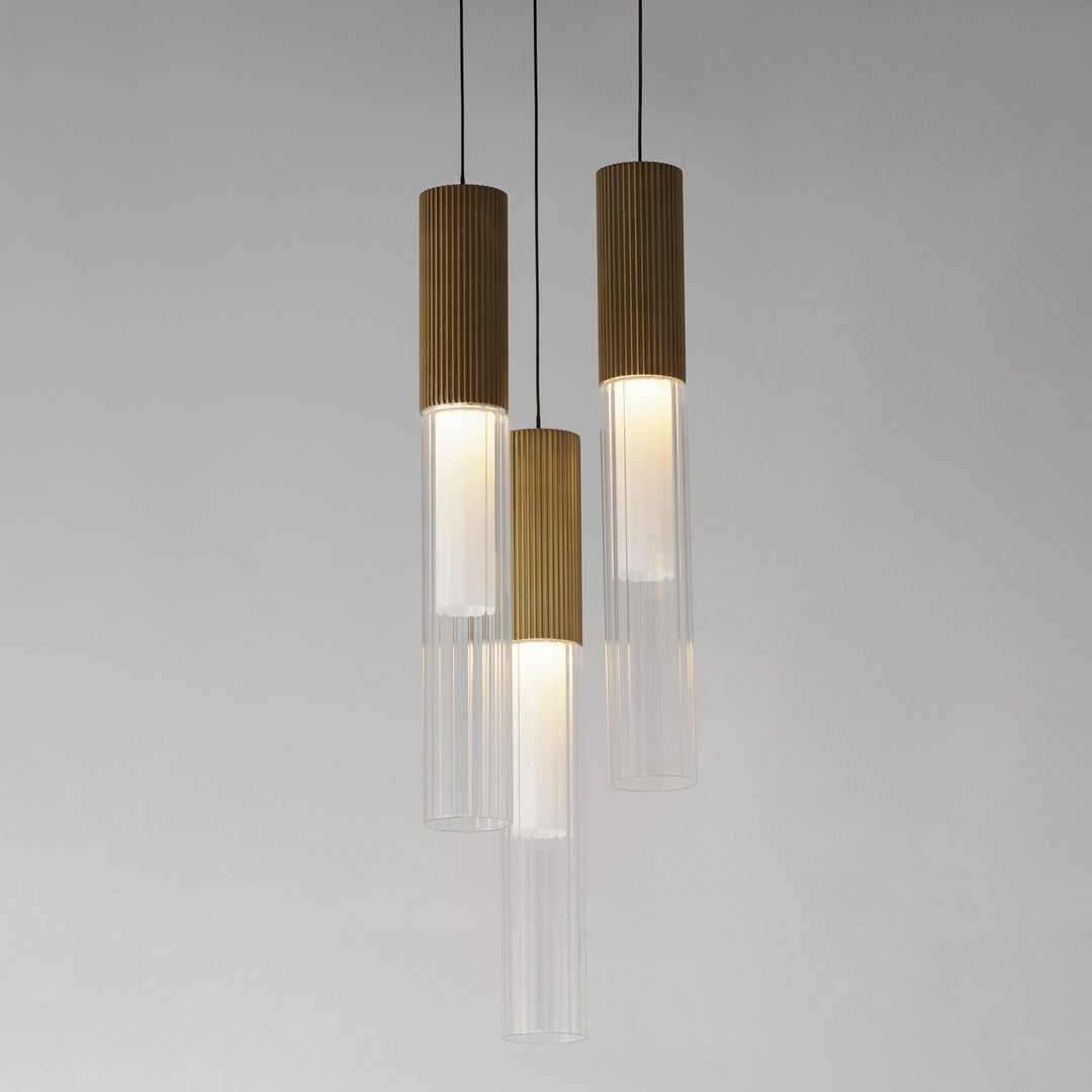 Reeds 3-Light LED Pendant by Studio M Lighting – lifestyle
