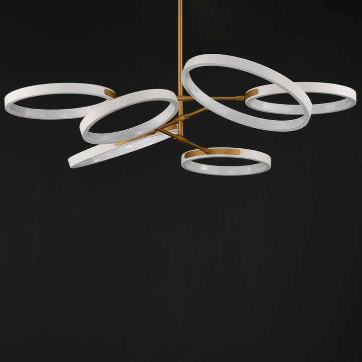 Hoopla 6-Light LED Pendant 254328 by Studio M Lighting – lifestyle