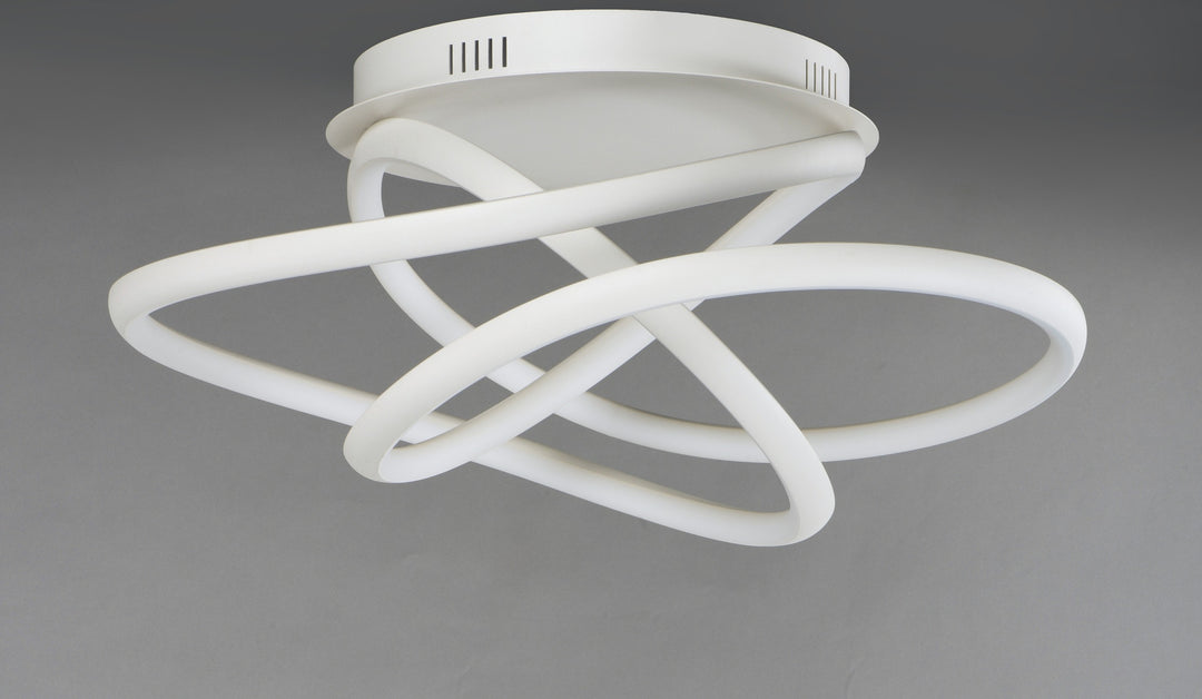 Twisted LED Flush Mount by Studio M Lighting – lifestyle
