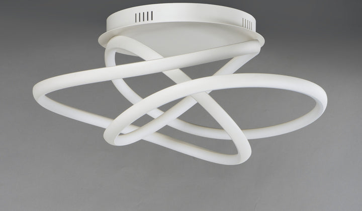 Twisted LED Flush Mount by Studio M Lighting – lifestyle