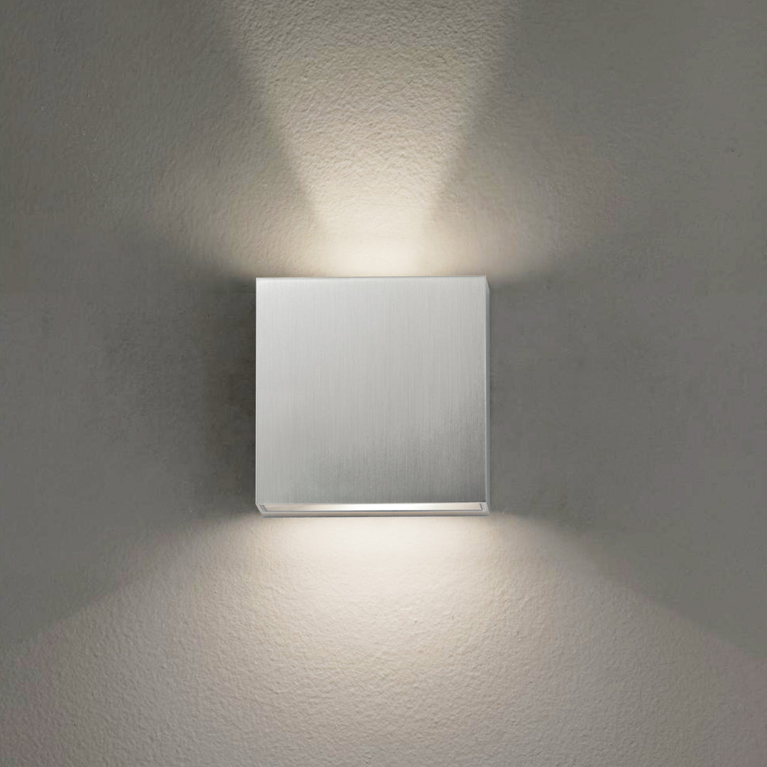 Cubed 5.5 LED Outdoor Sconce by Studio M Lighting – lifestyle
