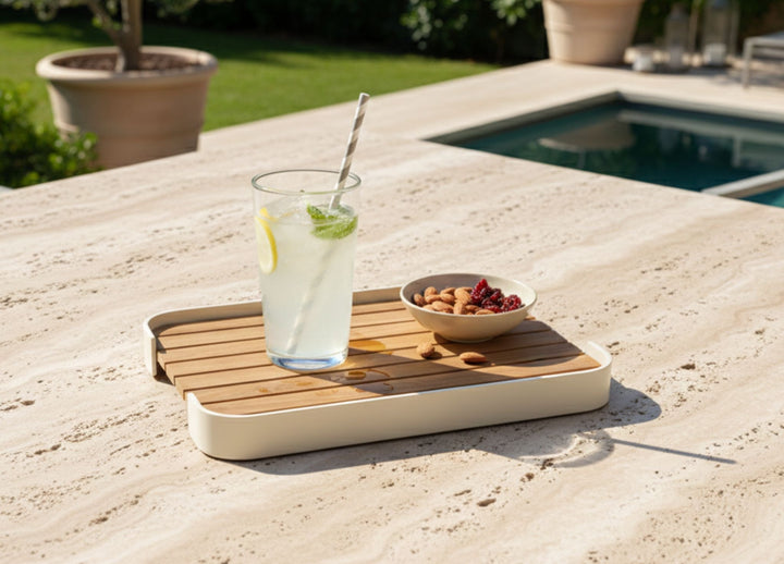 Bloom Trays by Whiteline Modern Living – lifestyle