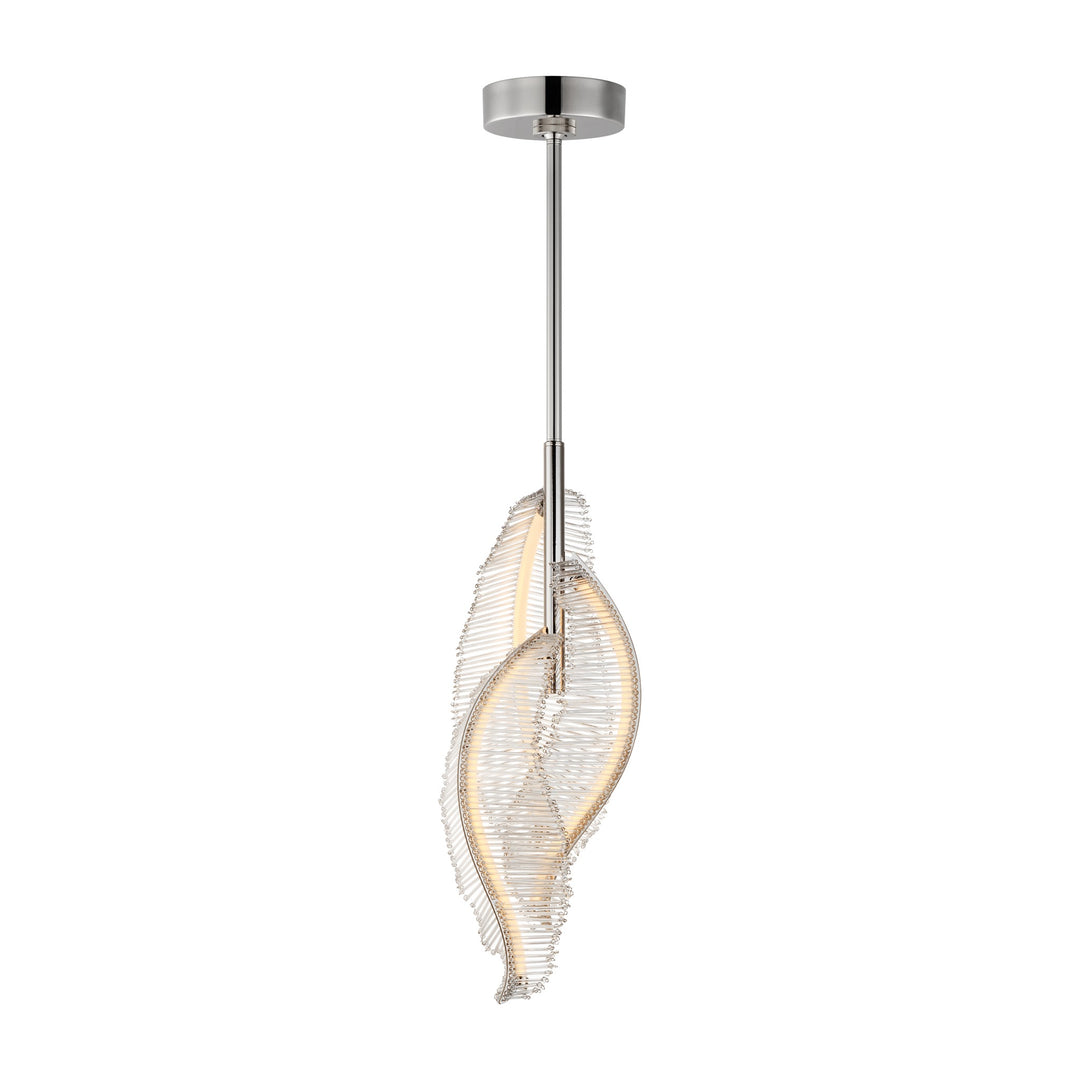 Lillet 3-Light LED Pendant by Studio M Lighting in Polished Nickel