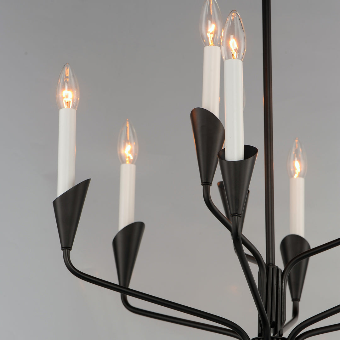 Calyx 9-Light Chandelier by Studio M Lighting – lifestyle