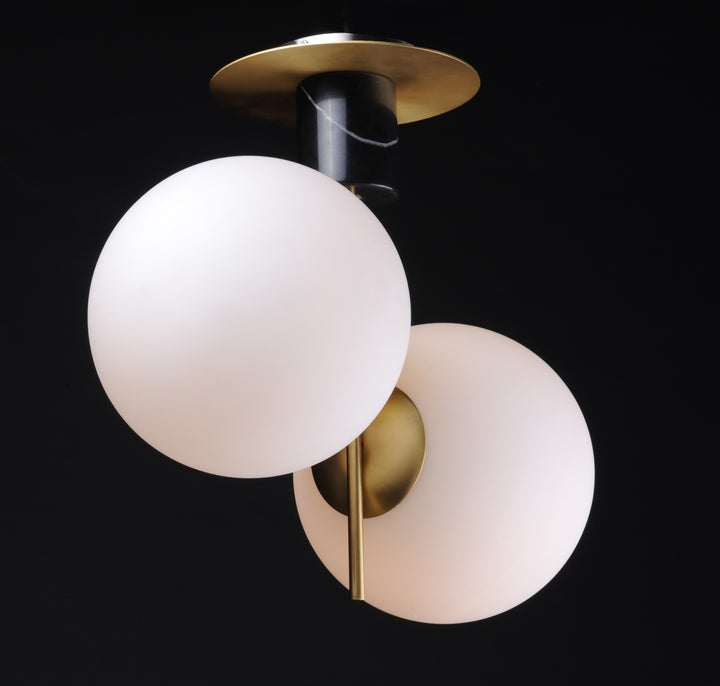 Vesper 2-Light Semi-Flush by Studio M Lighting – lifestyle