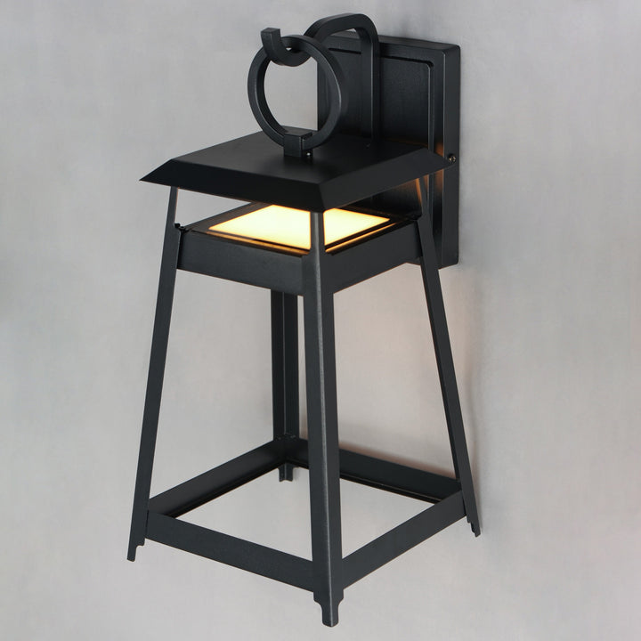 Pagoda Medium LED Outdoor Sconce by Studio M Lighting – lifestyle
