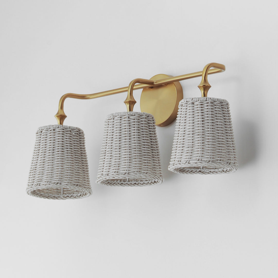 Baja 3-Light Bath Vanity by Studio M Lighting – lifestyle