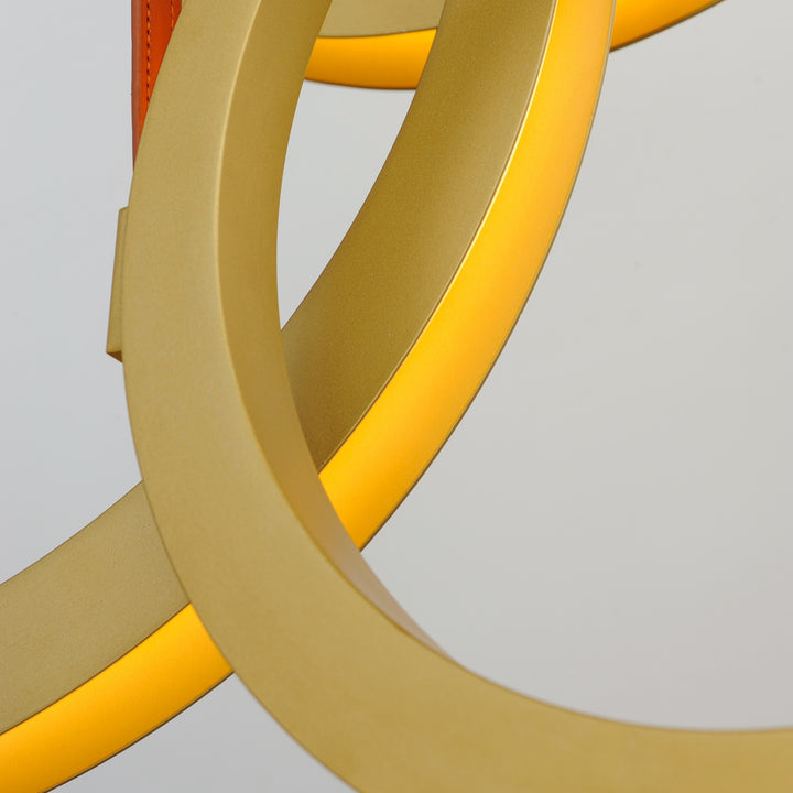 Tether 3-Light LED Pendant by Studio M Lighting – lifestyle