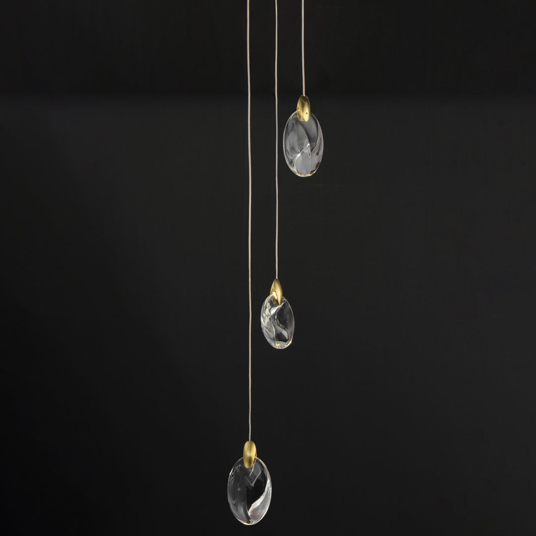 Pebble 3-Light LED Pendant by Studio M Lighting – lifestyle