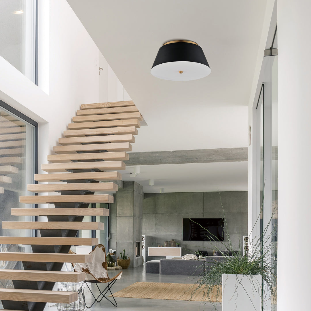 Miles 16 LED Flush Mount by Studio M Lighting – lifestyle