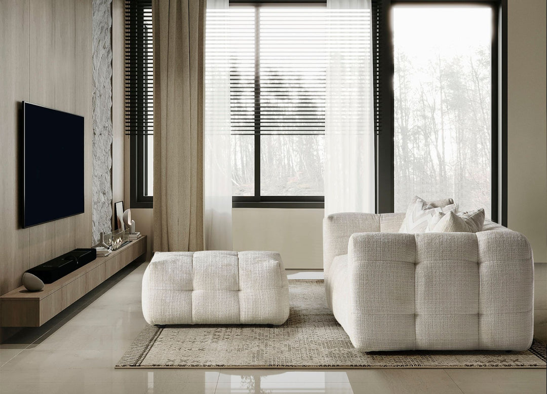 Cloud Ottoman by Whiteline Modern Living – lifestyle