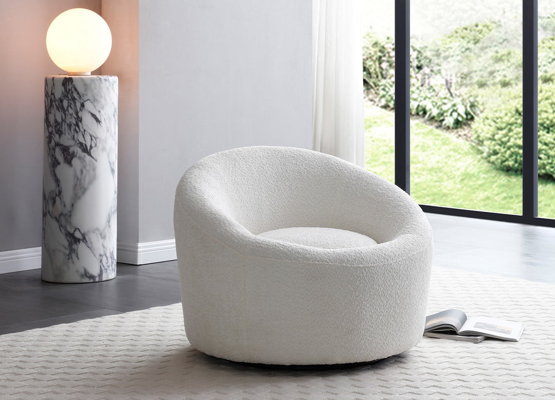 Perla Swivel Accent Chair by Whiteline Modern Living – lifestyle