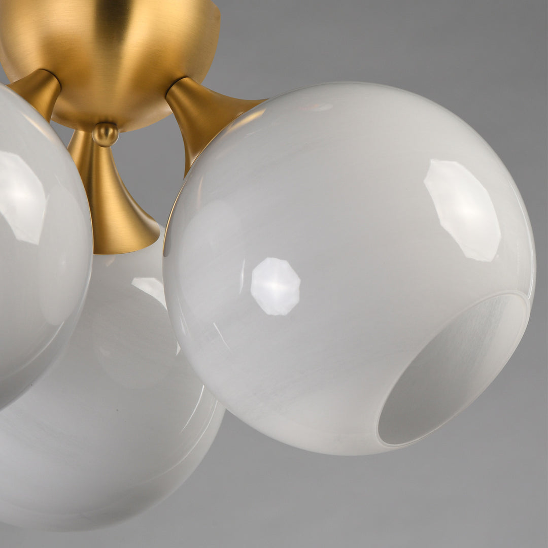 Neve 3-Light Semi Flush by Studio M Lighting – lifestyle