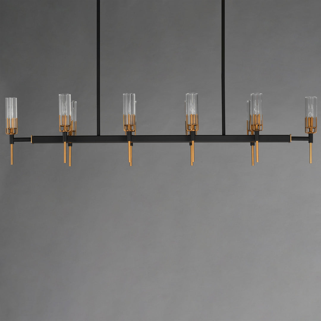 Flambeau 60 Linear Pendant by Studio M Lighting – lifestyle