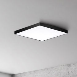 Trim 10.5" SQ LED Flush Mount 3000K by Studio M Lighting – lifestyle