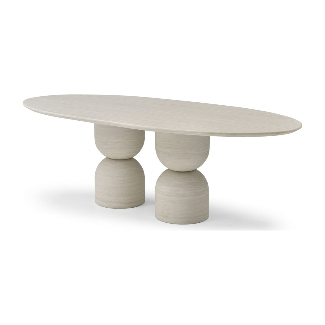 Rocca Oval Dining Table by Whiteline Modern Living