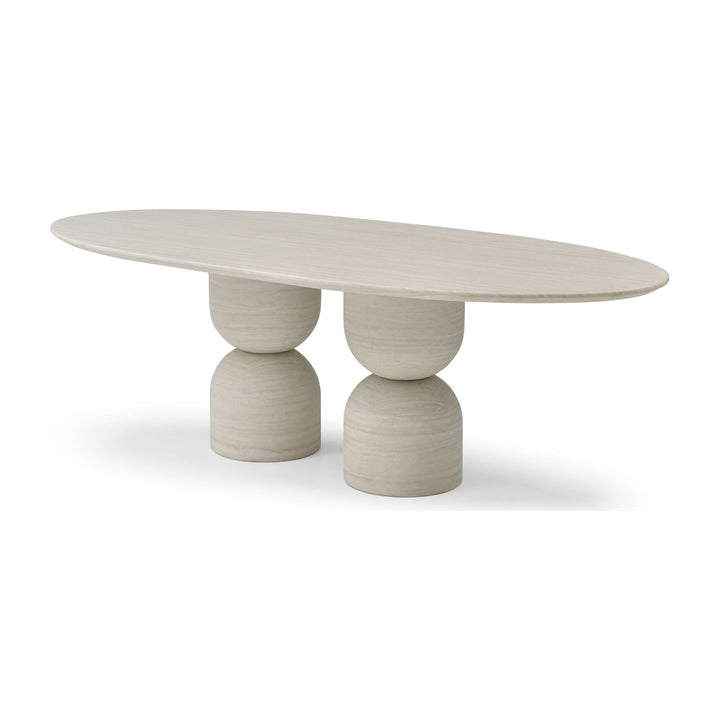 Rocca Oval Dining Table by Whiteline Modern Living