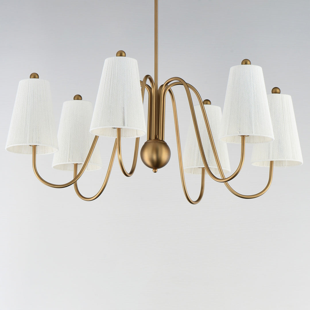 Valette 6-Light Chandelier by Studio M Lighting – lifestyle