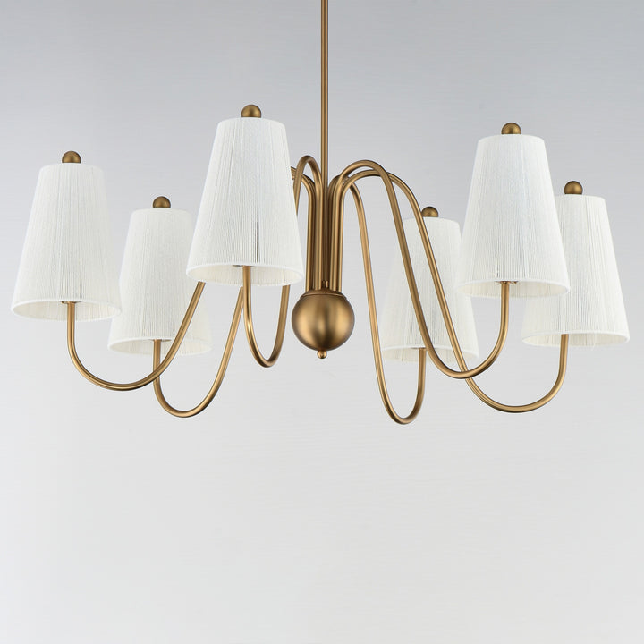 Valette 6-Light Chandelier by Studio M Lighting – lifestyle