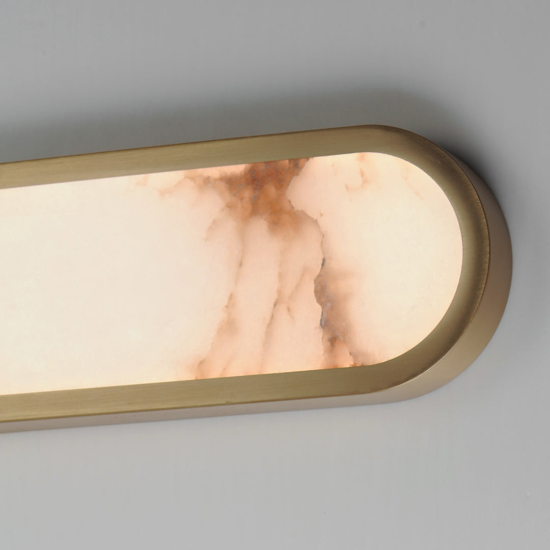 Plinth 24 LED Alabaster Wall Sconce by Studio M Lighting – lifestyle