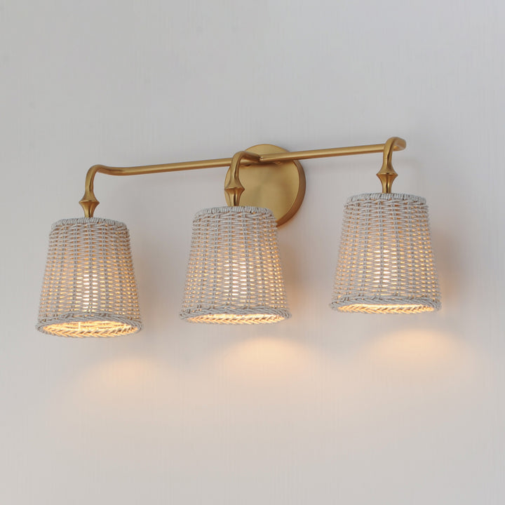 Baja 3-Light Bath Vanity by Studio M Lighting – lifestyle