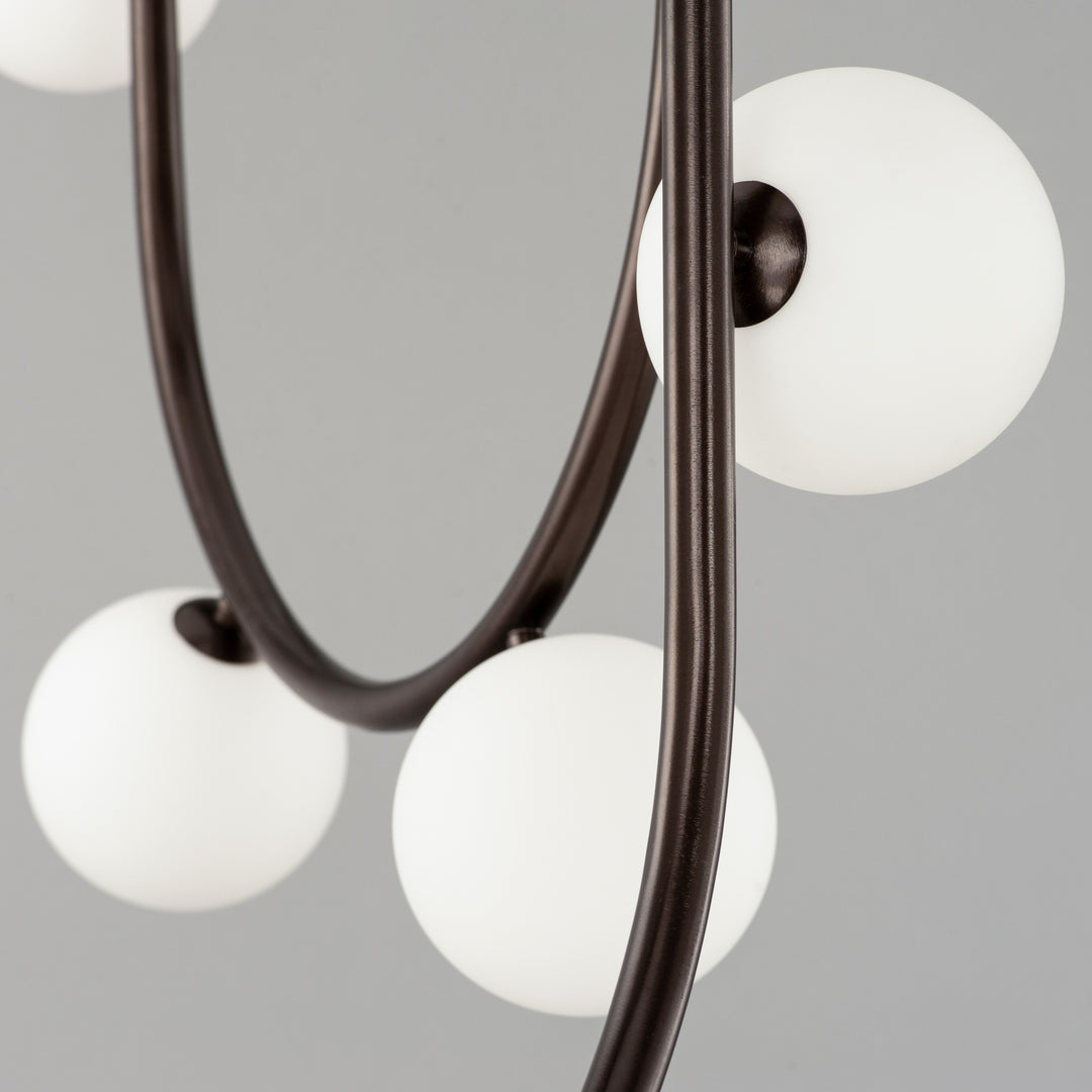 Contour 14-Light Fixed Stem Ceiling Light by Studio M Lighting – lifestyle