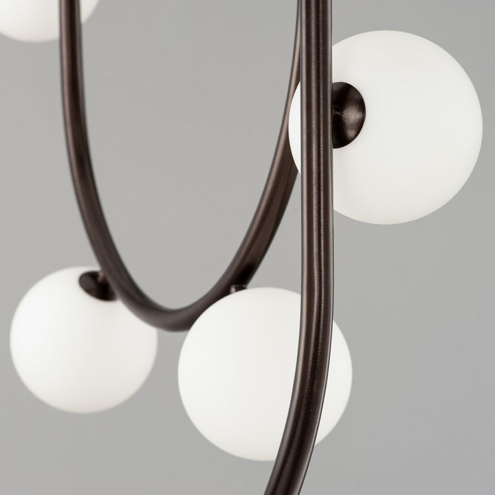 Contour 14-Light Fixed Stem Ceiling Light by Studio M Lighting – lifestyle