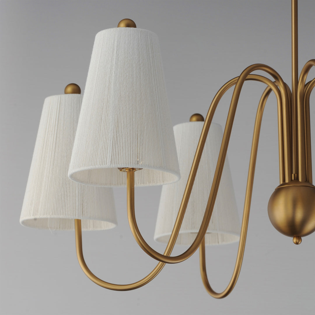 Valette 6-Light Chandelier by Studio M Lighting – lifestyle