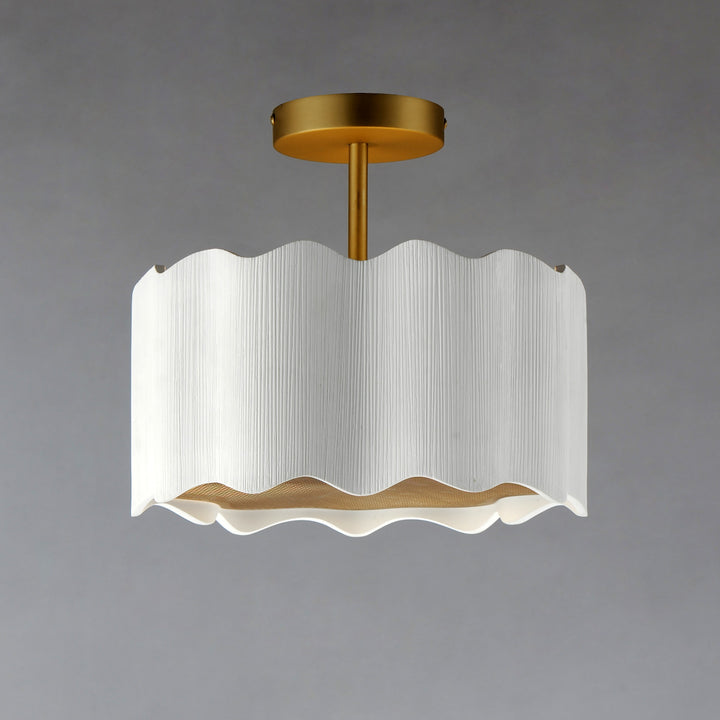 Curtain Call Semi-Flush Mount by Studio M Lighting – lifestyle