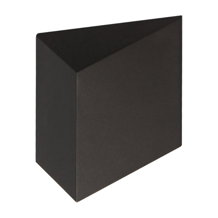 Fractal Small LED Outdoor Sconce by Studio M Lighting in Architectural Bronze