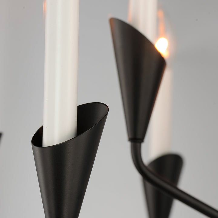 Calyx 9-Light Chandelier by Studio M Lighting – lifestyle