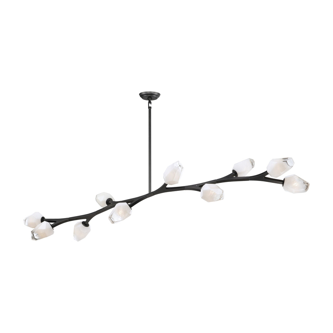 Blossom 10-Light Pendant 352797 by Studio M Lighting in Black