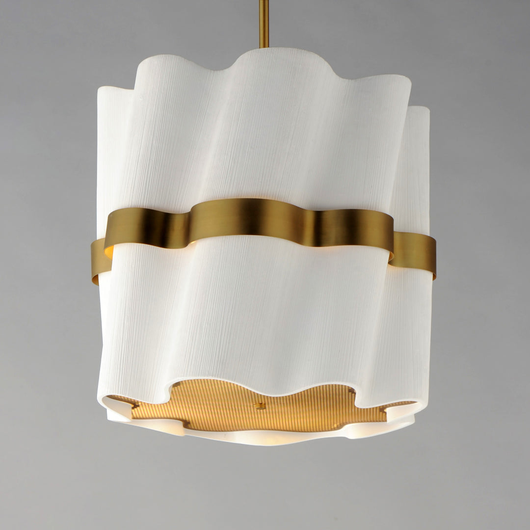 Curtain Call 2-Tier Foyer Light by Studio M Lighting – lifestyle