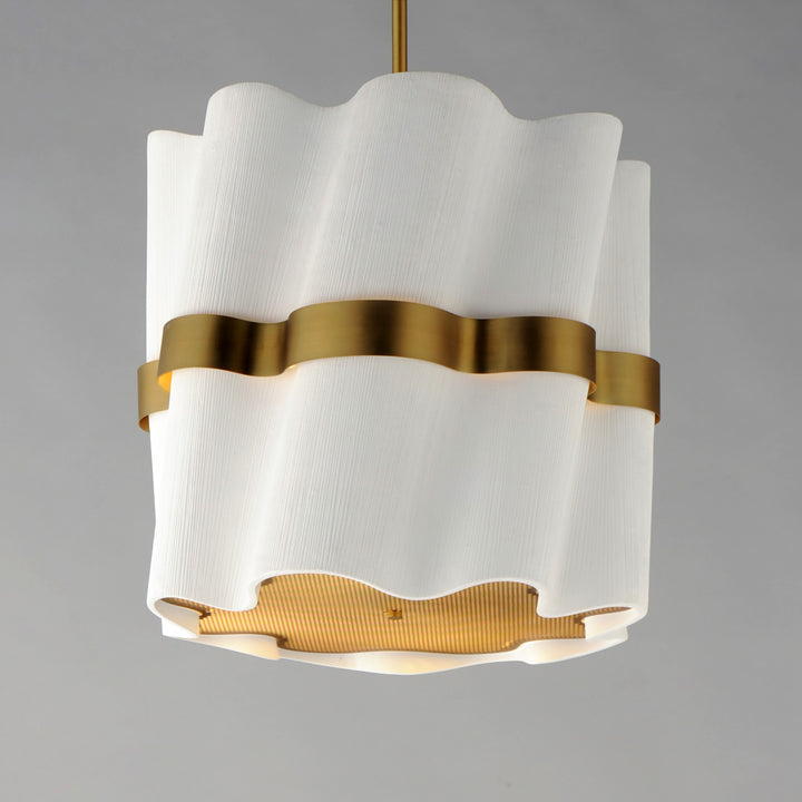 Curtain Call 2-Tier Foyer Light by Studio M Lighting – lifestyle
