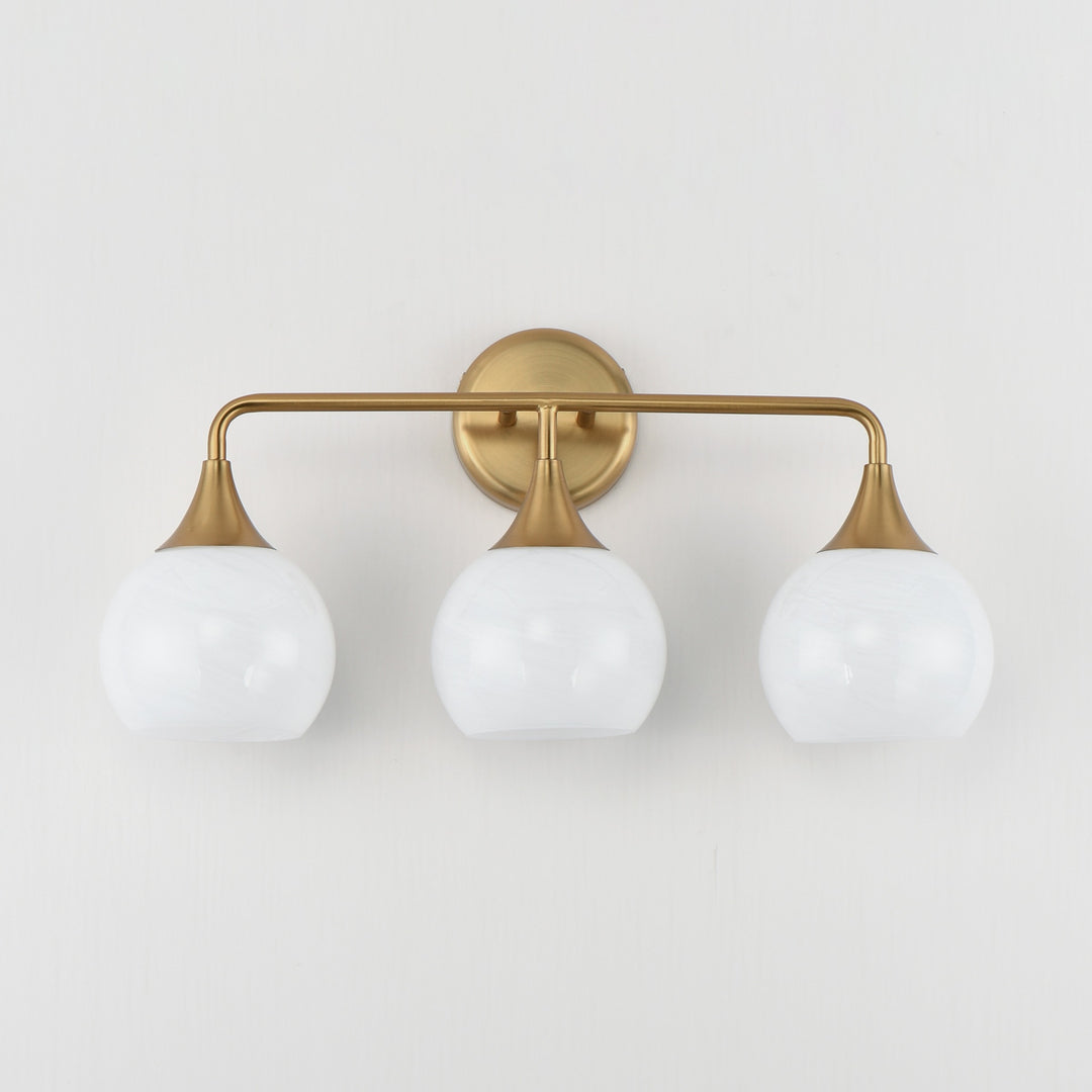 Neve 3-Light Bath Vanity by Studio M Lighting – lifestyle