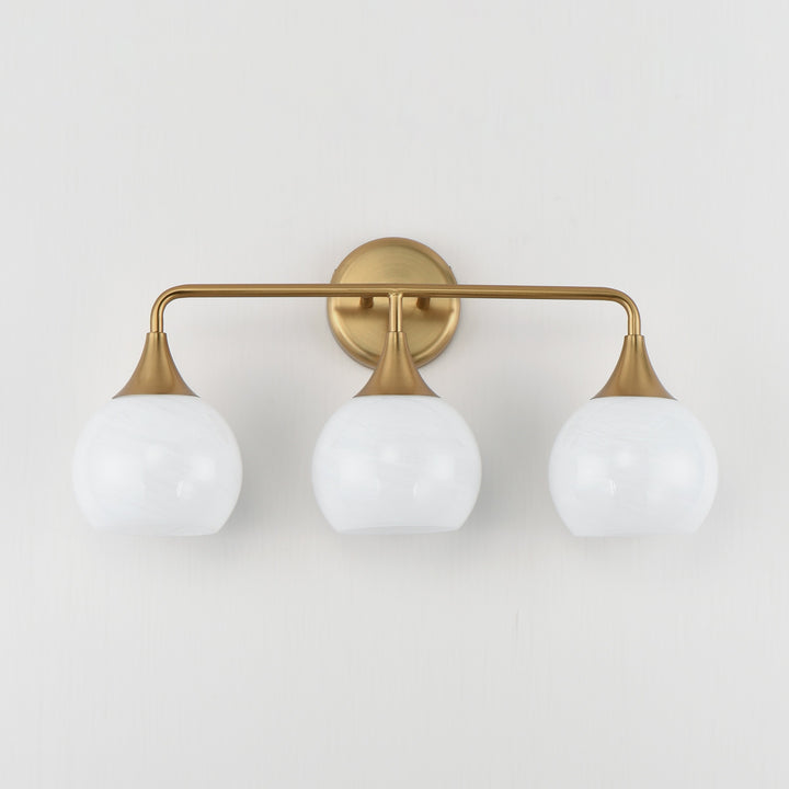 Neve 3-Light Bath Vanity by Studio M Lighting – lifestyle