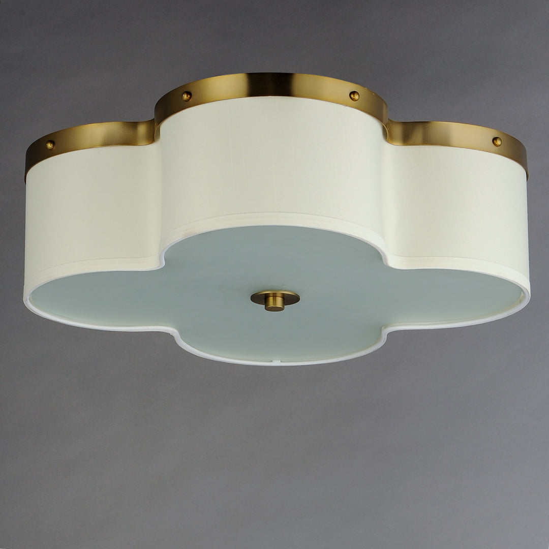 Clover 4-Light Flush Mount by Studio M Lighting – lifestyle