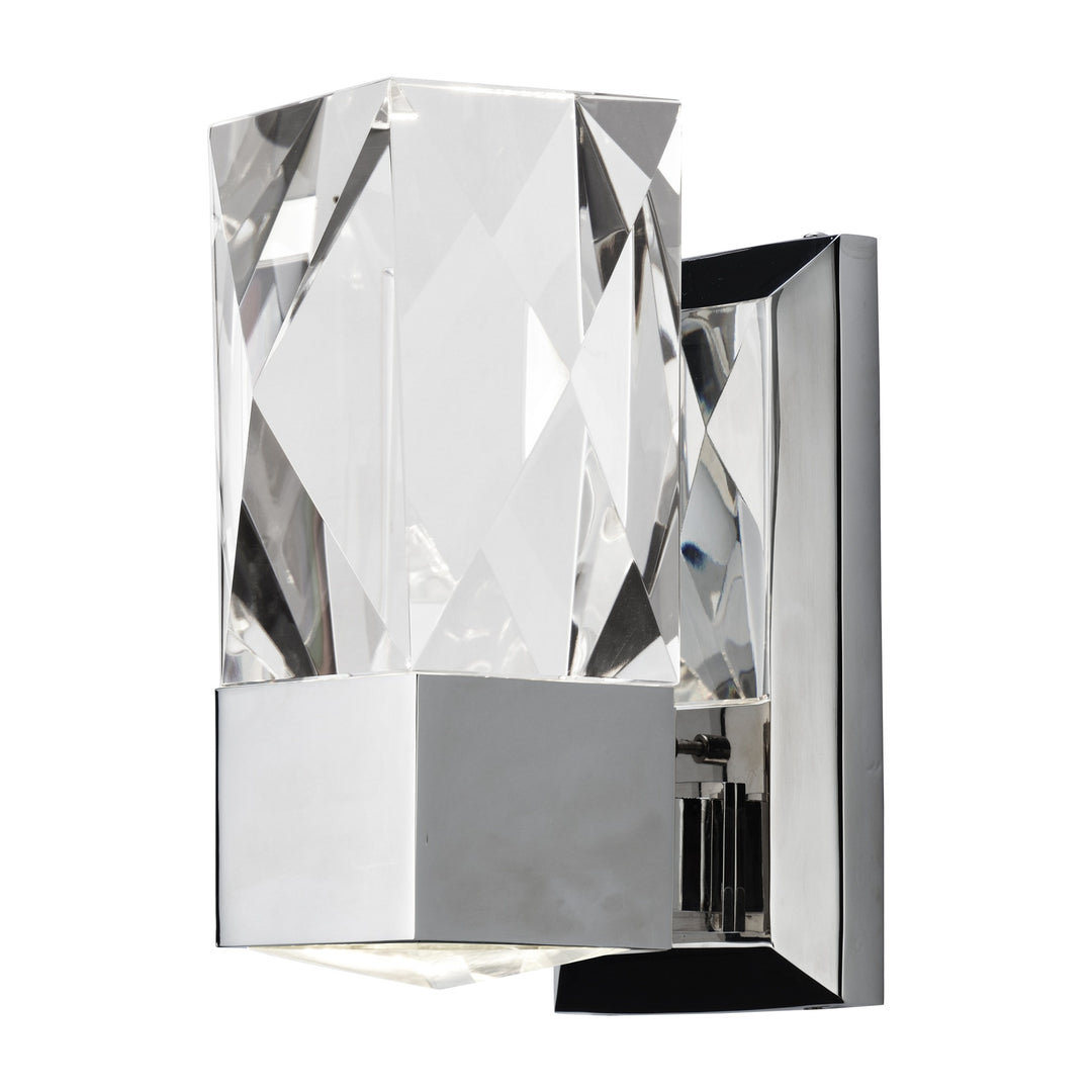 Empire 2-Light LED Wall Sconce by Studio M Lighting in Polished Nickel