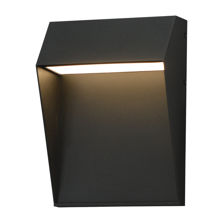 Cliffsedge VX Cliffsdege VX LED Outdoor Wall Sconce by Studio M Lighting in Black / Gold