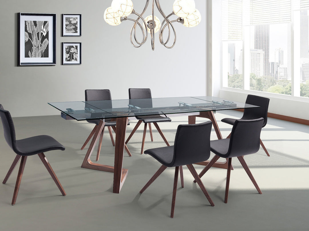 Delta Extendable Dining Table by Whiteline Modern Living – lifestyle