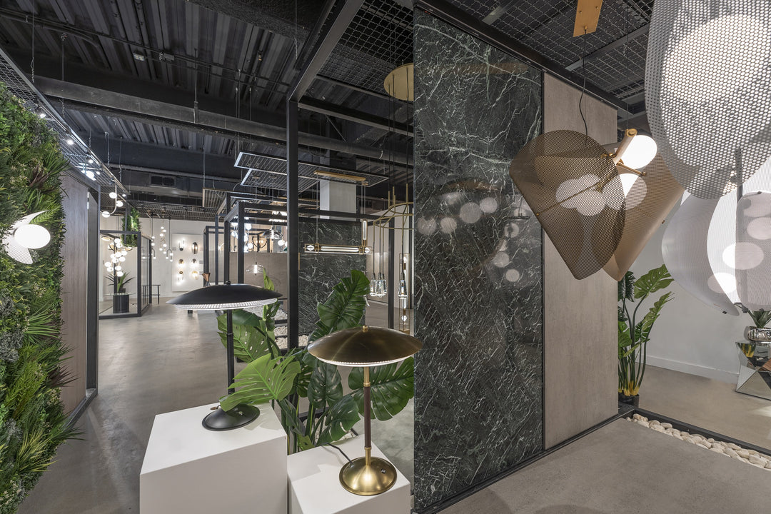 Chips 5-Light Linear Pendant by Studio M Lighting – lifestyle