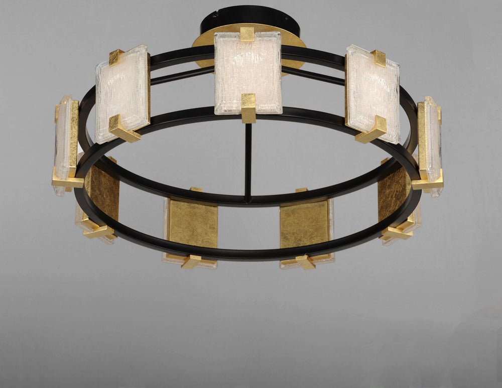 Radiant LED 9-Light Flush Mount by Studio M Lighting – lifestyle