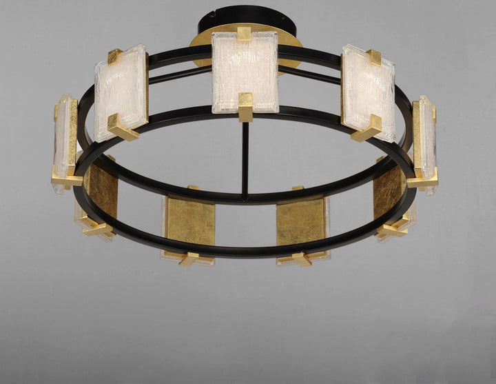 Radiant LED 9-Light Flush Mount by Studio M Lighting – lifestyle
