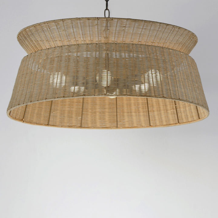 Tahiti Tulum 6-Light Chandelier by Studio M Lighting – lifestyle