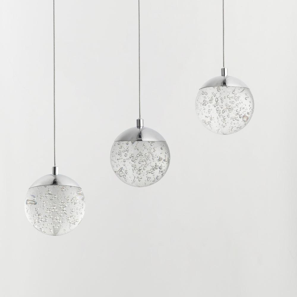 Orb II LED 3-Light Pendant by Studio M Lighting – lifestyle