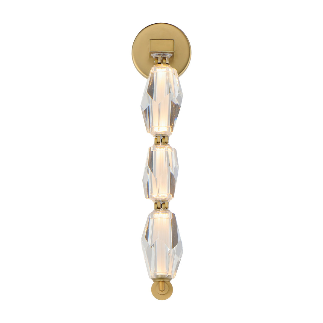Dolce Vita 17" LED Wall Sconce by Studio M Lighting in Gold