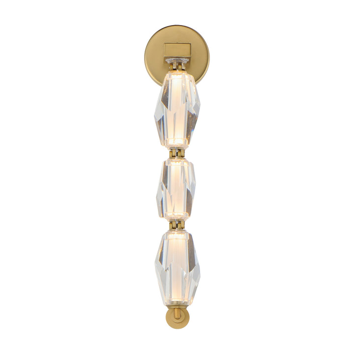 Dolce Vita 17" LED Wall Sconce by Studio M Lighting in Gold