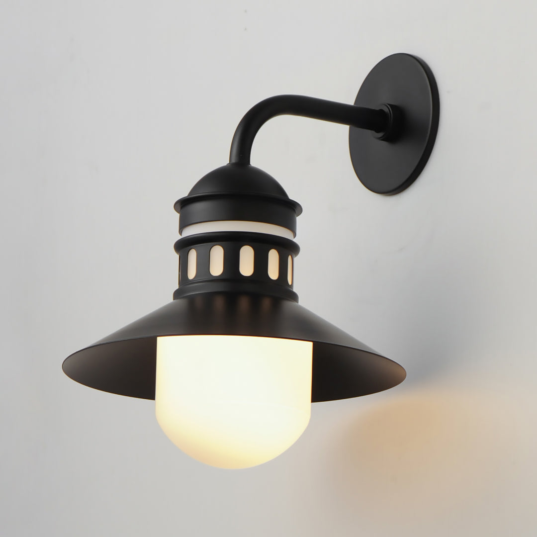 Admiralty 1-Light Outdoor Wall Sconce 365124 by Studio M Lighting – lifestyle