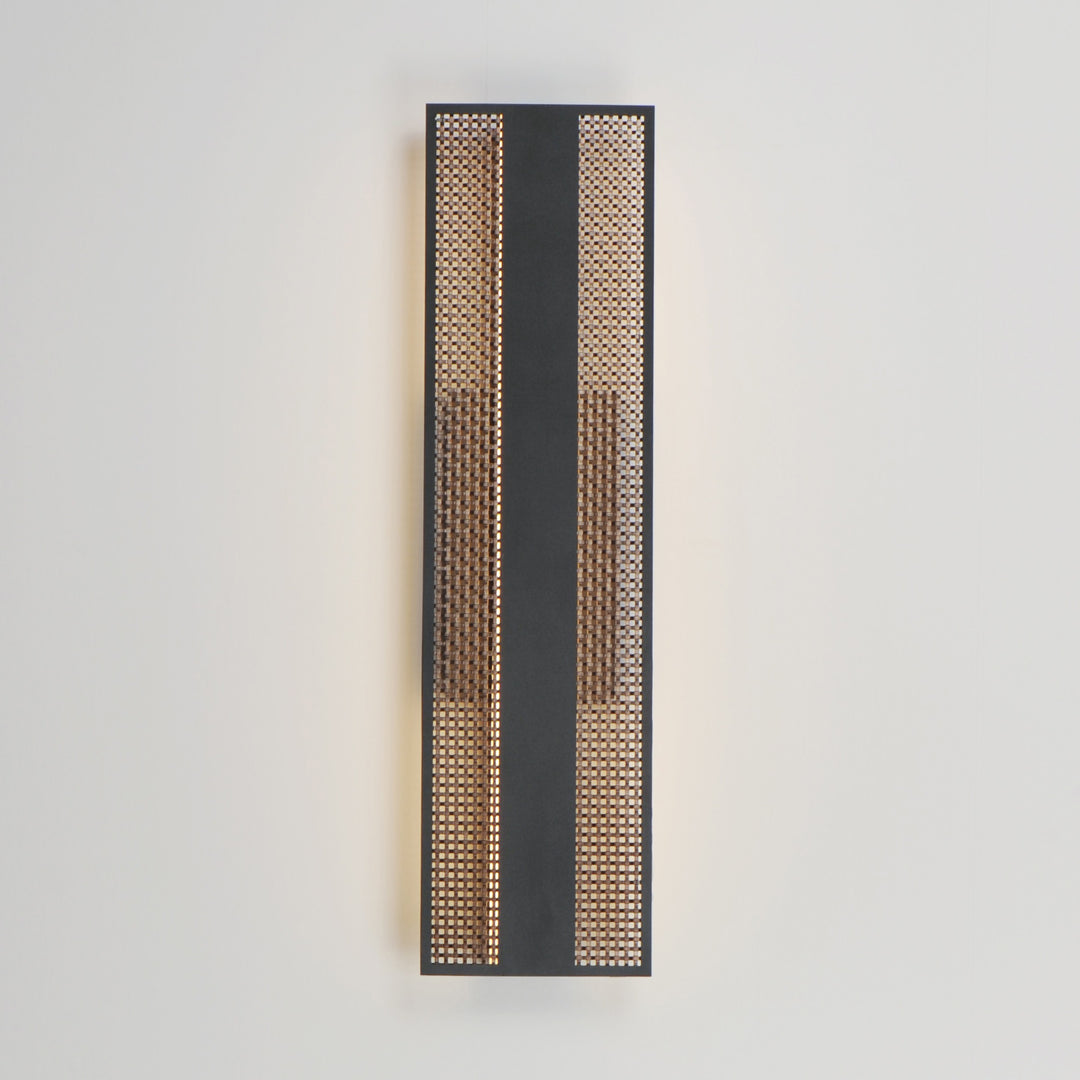 Interlace 24 LED Outdoor Wall Sconce by Studio M Lighting – lifestyle