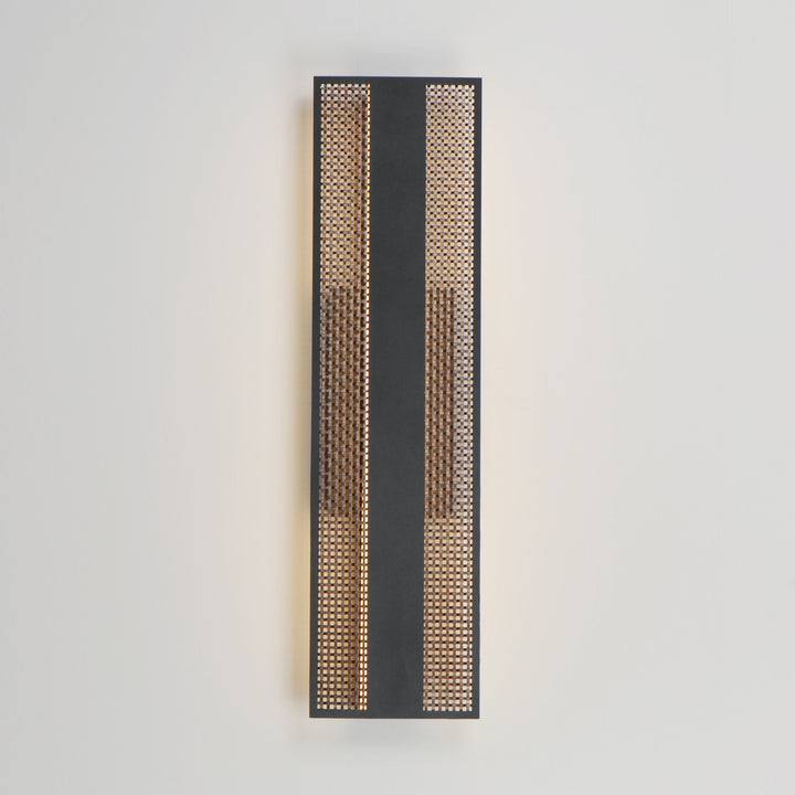 Interlace 24 LED Outdoor Wall Sconce by Studio M Lighting – lifestyle